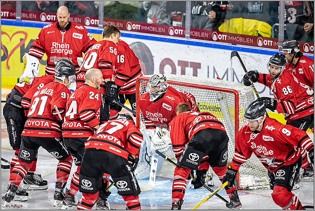DEL;  Koelner Haie - Fischtown Pinguins Bremerhaven; Koeln, 22.12.2019